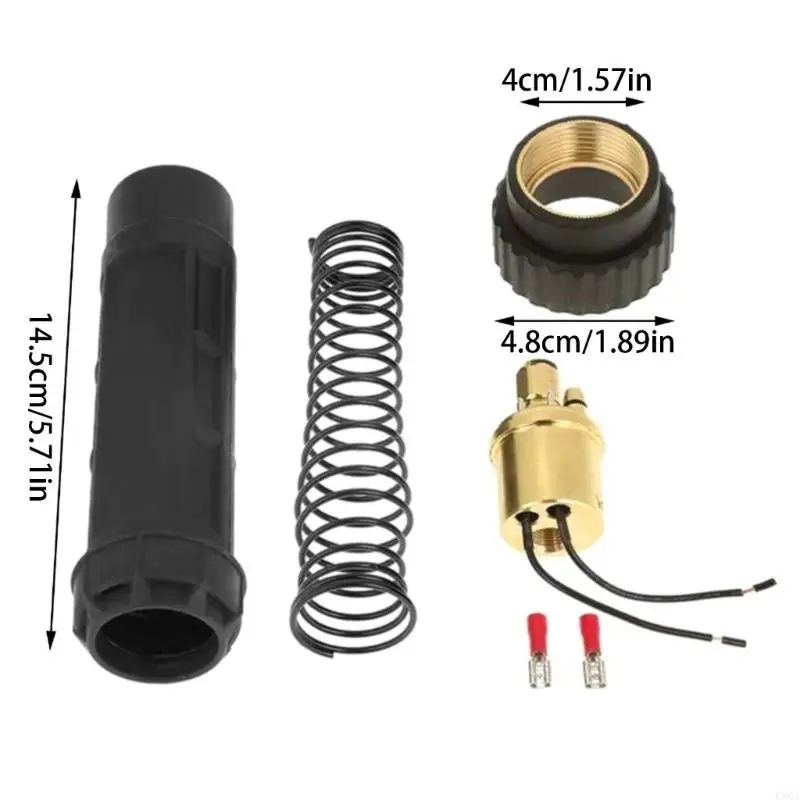 C90A Brass CO2 MIG Welding Torch Adapter Conversion Euro Fitting Connector