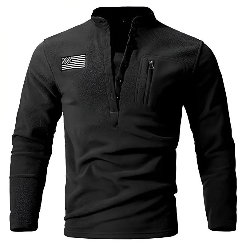 

Весенне-осенний новый модный спортивный толстый теплый пуловер, мужской повседневный свободный американский тактический толстовка с круглым вырезом для альпинизма