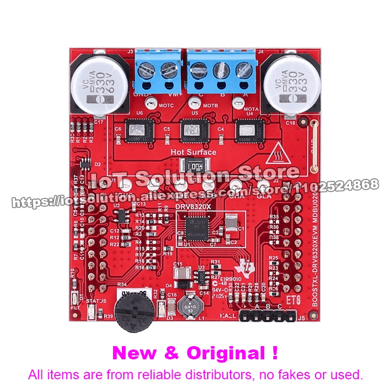 BOOSTXL-DRV8320H DRV8320H Three-Phase Smart Gate Driver (Hardware Interface) Evaluation Module BOOSTXL DRV8320H