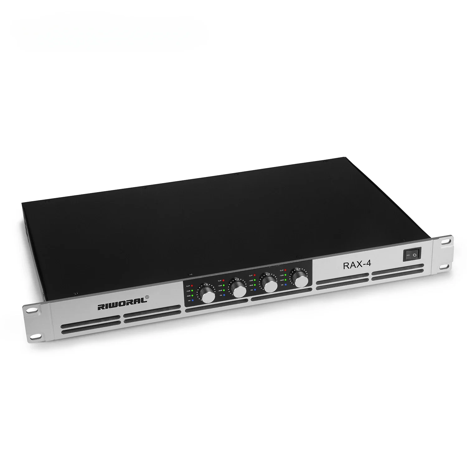 RAX-4 Professional High Digital Power Amplifier Class D 2500W 4 Channels 1U Power Amplifier