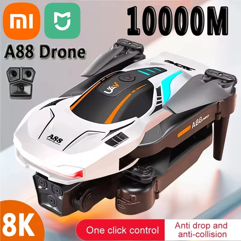 Xiaomi Mijia A88 Pro Drone 8K HD Camera GPS Professional Four-way Intelligent Obstacle Avoidance Foldable Quadcopter 5G RC Toy