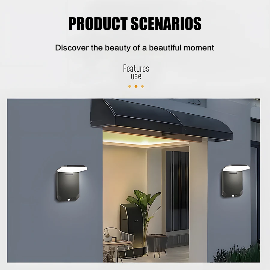 Powerful Solar LED Lights Outdoor Solar Lamp Of Motion Sensor 3 Mode Waterproof IP65 Solar Garden Light Street Yard Lantern image 6