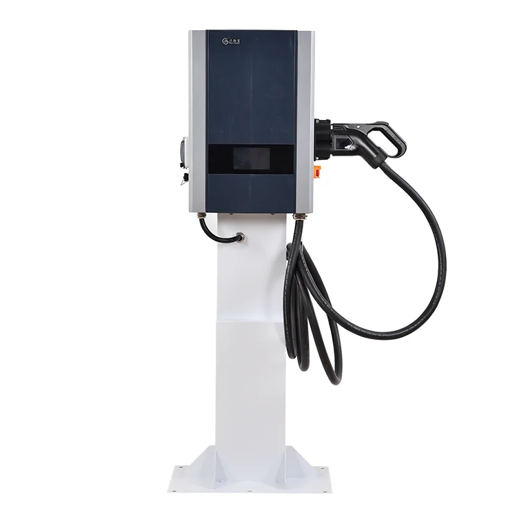 LCD Display Wallbox 7KW EV Cable Wall Mounted EV Charging Station For Car Charging