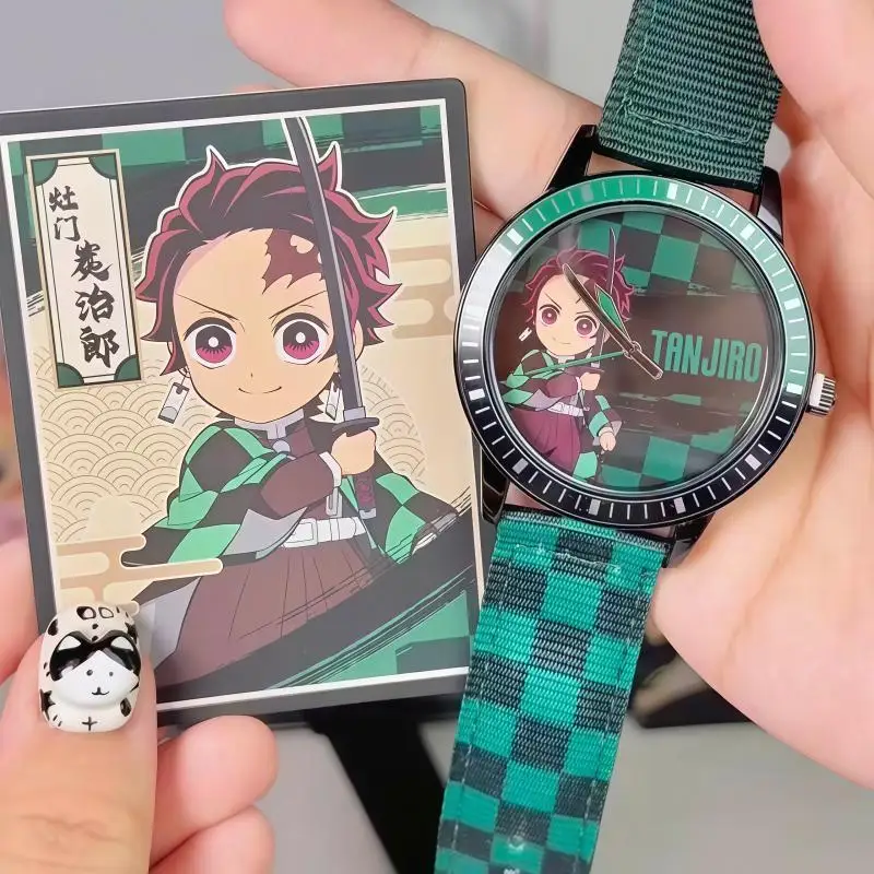 本物のゴーストキリングブレードウォッチブラインドボックス腕時計ギフト誕生日用グッズコレクタブル周辺機器コスプレおもちゃ学生ホリデーギフト