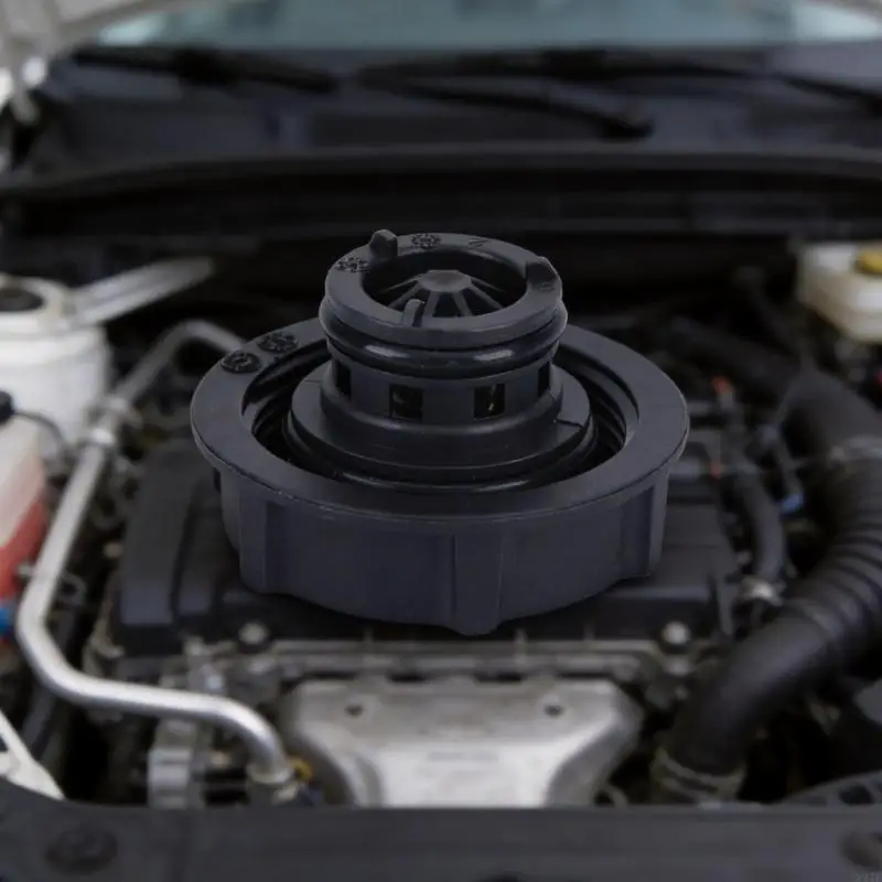 Coolant Cap Service Part DG938101AA 5193938 Direct Fit for F150 Vehicle Cooling System Repair and Routine Daily Service Use X37F