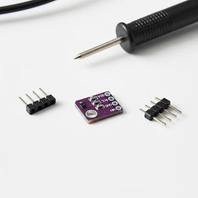 SHT40 SHT41 SHT45 Digital Temperature Humidity Sensor Module I2C High Accuracy Breakout Board  Raspberry Pi Electronic