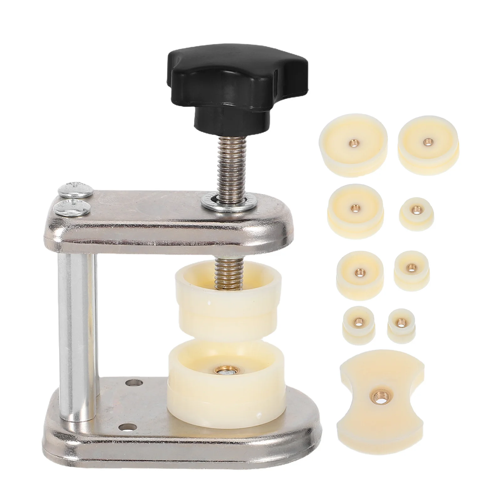 

High Accuracy Back Closing Machine Watch Press Tool Set For Multiple Sizes Durable Use Efficient Precision Watchmaker Repair
