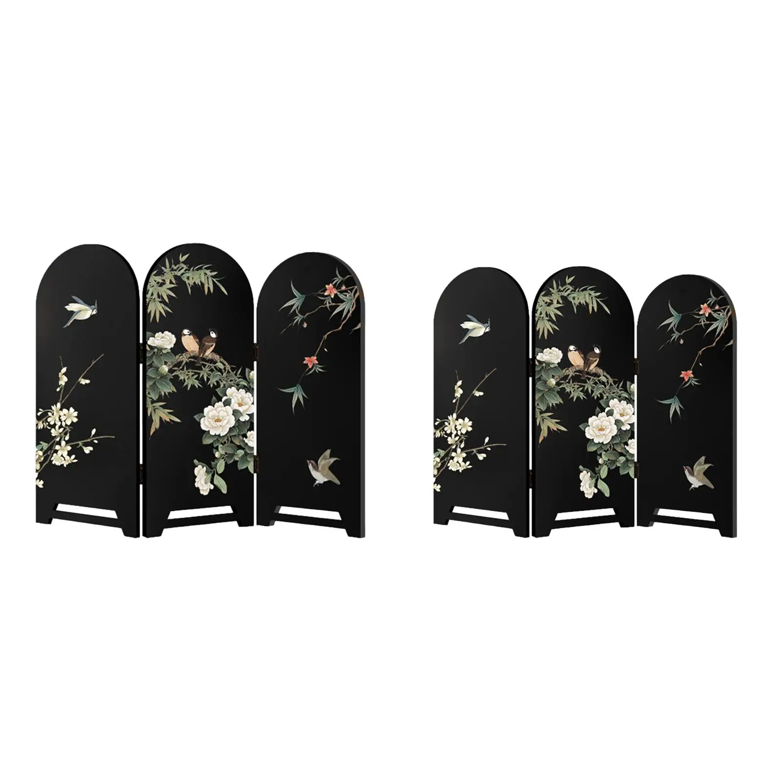 

Folding Desktop Screen Oriental Gift Decorative Chinese Stylish for Home