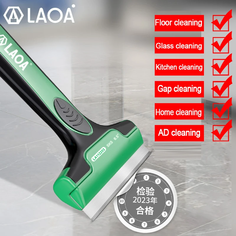 LAOA 6.5inch Cleaning Shovel Cutter Multifunctional Knife For Glass Floor Tiles Scraper Cleaner Remover Spatula Home Tool Use fo