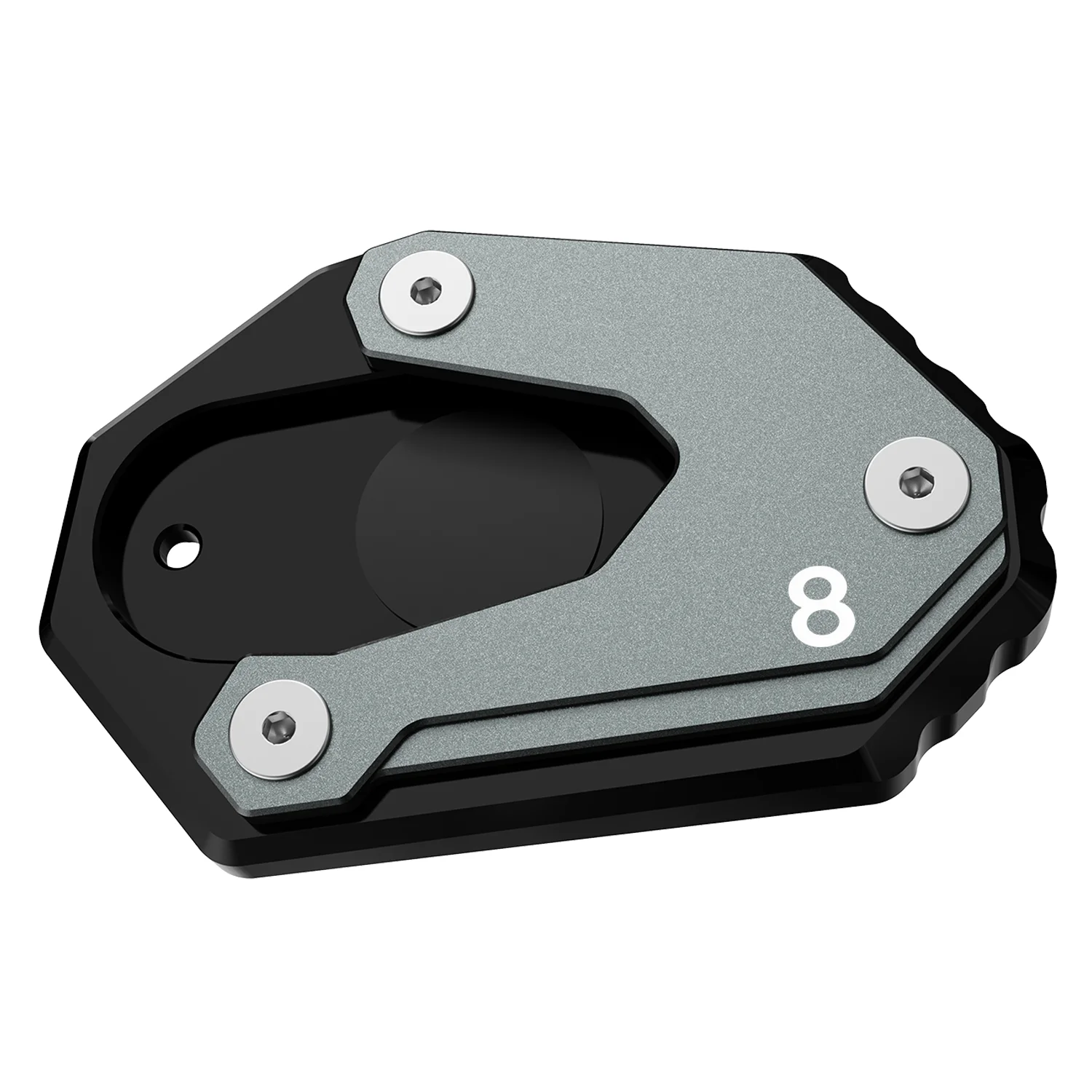 For SUZUKI GSX8S GSX8R GSX 8S 8R GSX-8S 2023-2025 Motorcycle Accessories Foot KickStand Pad Extension Enlarger Plate Side Stand