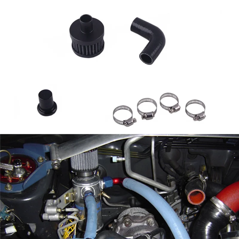 

AT92-автомобильный комплект для замены линии вентиляции картера для Dodge 07.5-17 Deviant PCV CCV Reroute Delete 2500 3500 4500 5500 Сапун