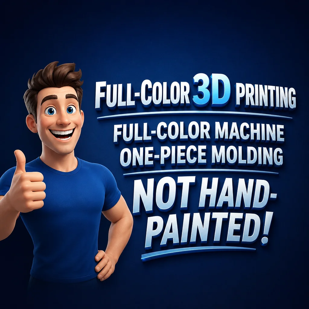 Photo Customization, Real-Person Figurine, 3D Printing, Q-Version 3D Rendering Style, Full Color, Personalized Blind Box, Birthd