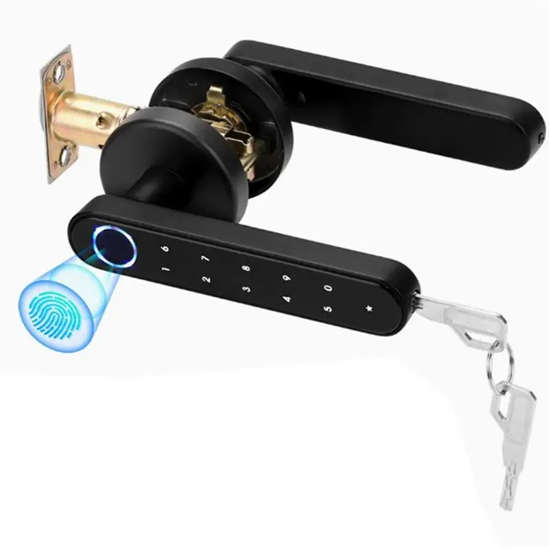 serrure-electronique-a-empreinte-digitale-et-mot-de-passe-b14c-pour-porte-interieure-en-bois-ou-en-metal-serrure-connectee-tuya-smart-life-app