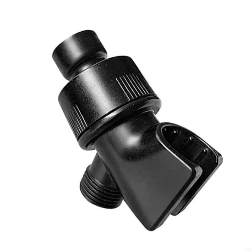 E7CD Easy to Use Shower Head Mount Bathroom Shower Head Mounting Base ABS Support