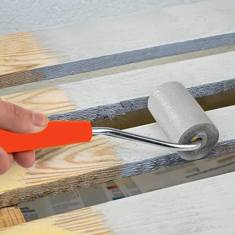 ABGH-Small 2 Inch Paint Rollers Mini Roller Kit For Painting Furniture, Stenciling, Art Crafts