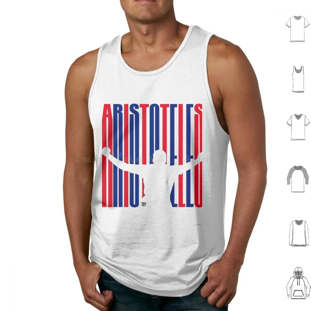 Ari9 Tank Tops Vest Sleeveless Aristoteles Calcio Football Movie Film Lino Banfi Italia Italy Cult Longobarda Risate Laught
