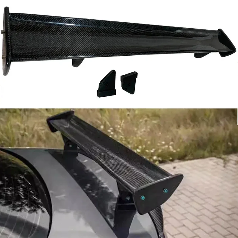 For BMW 5 Series M5 F90 G30 G38 F10 Carbon Fiber Tail fins Rear Trunk Spoiler Guide  Rear Wing  Diverter body kit Car Accessorie