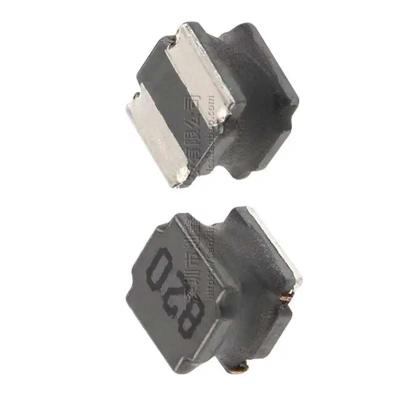10PCS/ NR6045 patch screen printing 820 82UH 0.9A one-piece magnetic adhesive shielding power inductor 6*6*4.5