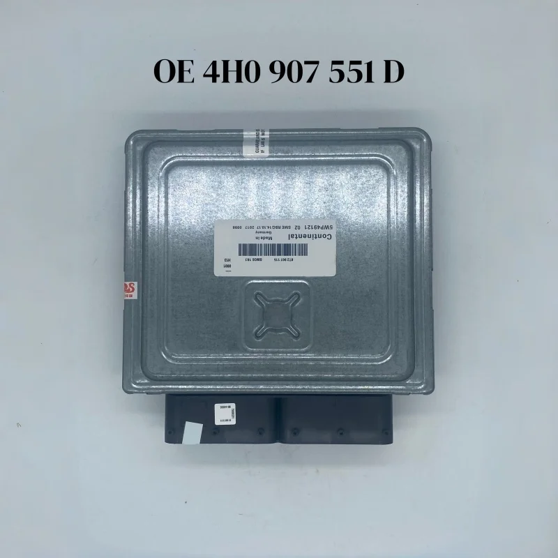 4H0 907 551 D para VW, Placa de Computadora de Motor para Audi A8, Unidad de Control del Motor (ECU) (Placa de Computadora de Motor Nueva)