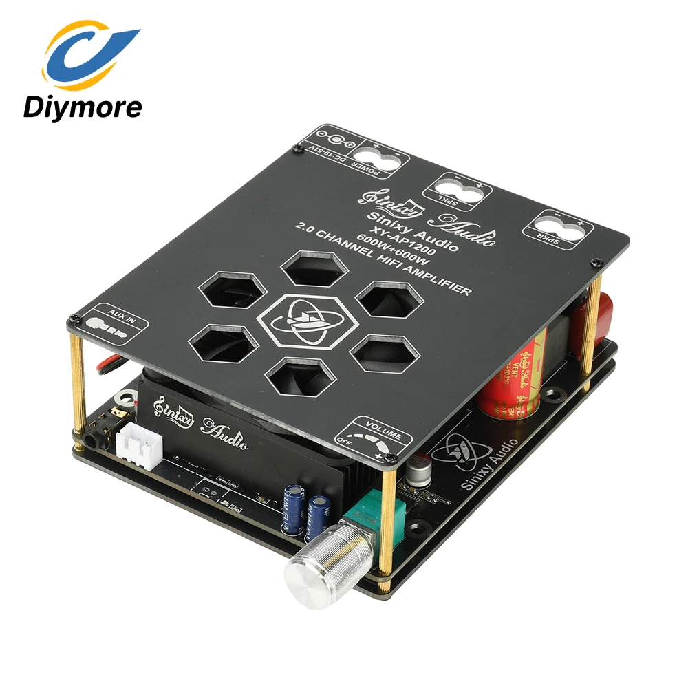 XY-AP1200 Pure Power Amplifier Board Class-D Power Amplifier 600W+