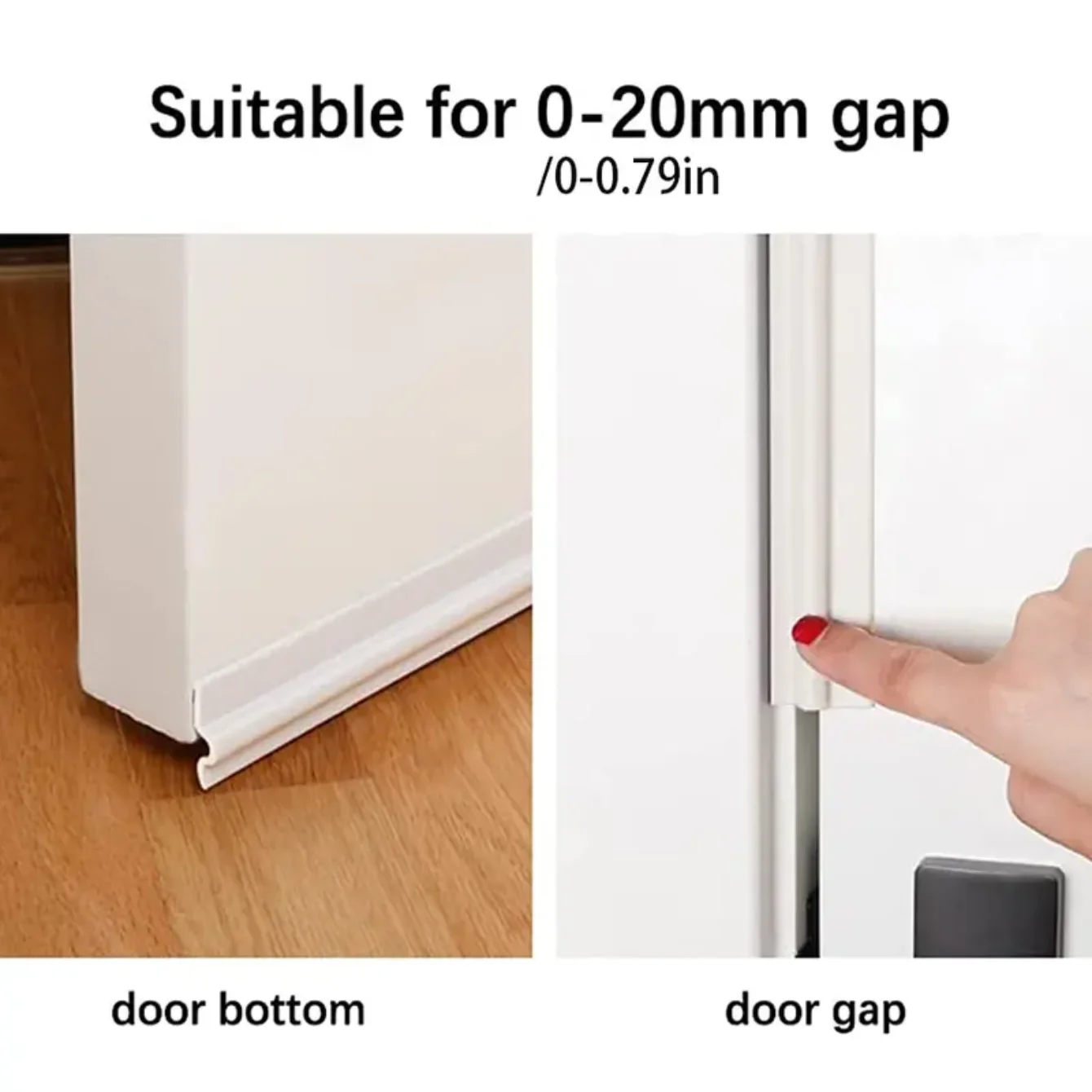 Sliding Type Window Sealing Strip Door and Window Seam Windproof Sound Insulation Self-adhesive Sealing Strip Warm Blocking Wind