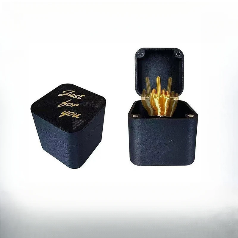 

Christmas and Halloween gift box prank box with surprise contents in various 3D printed styles and decorations