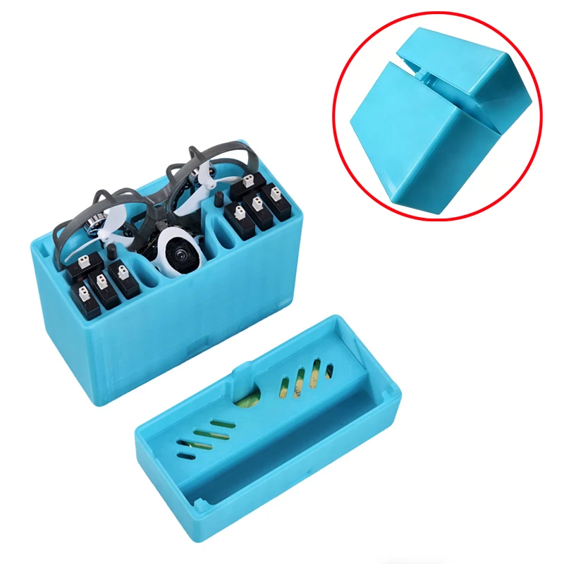 1PCS For BETAFPV Meteor75Pro O4 Dustproof Large Capacity Portable Carrying Case 3D Printng PETG RC FPV Drone Storage Box