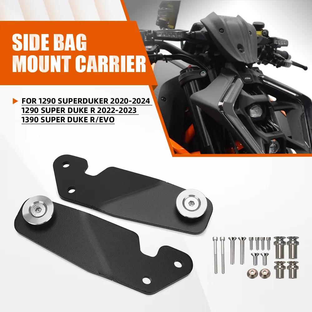 2025 Side Bag Mount Carrier Decoration Guard FOR 1290 SuperDukeR 2020-2024 1290 Super Duke R 2022- 2023 1390 Super Duke R/EVO