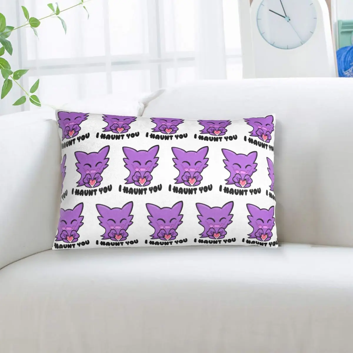 Haunter I Haunt You Rectangle Pillowcase Cushion Cover Decorative Bedroom Bed Home Comfort Throw Pillow