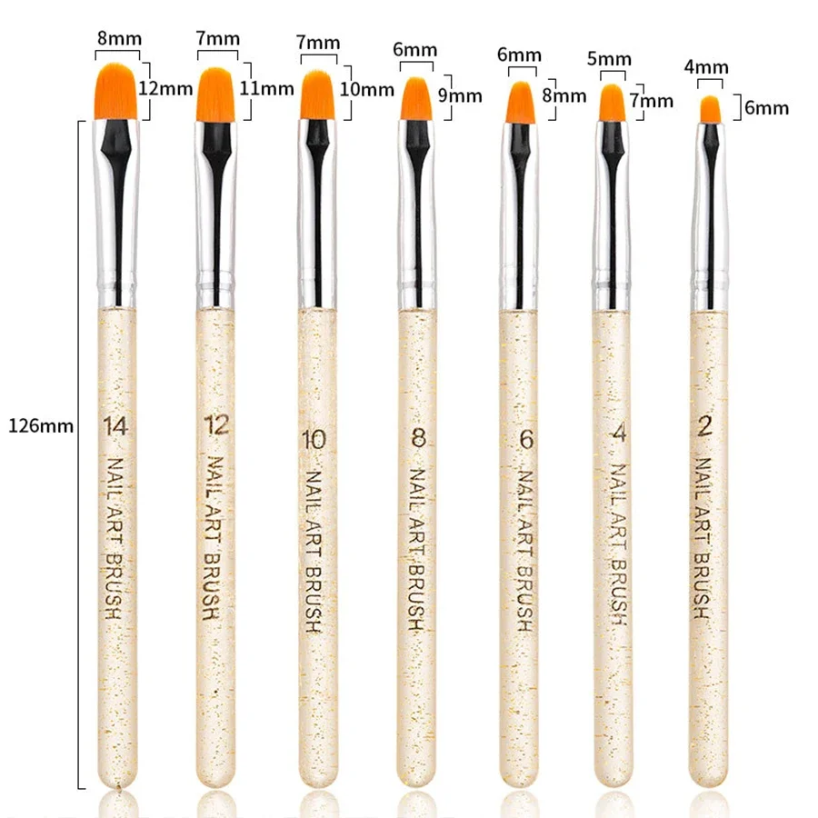 7Pcs/Set Nail Brush…