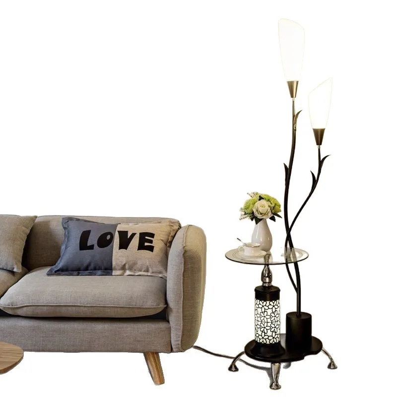 

Simple modern remote control coffee table floor lamp living room bedroom study