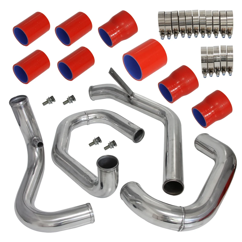 Upgrade Front Mount Intercooler Piping Past Voor VW Jetta Golf MK4 1.8L Turbo 98-05 Rood/Blauw/zwart