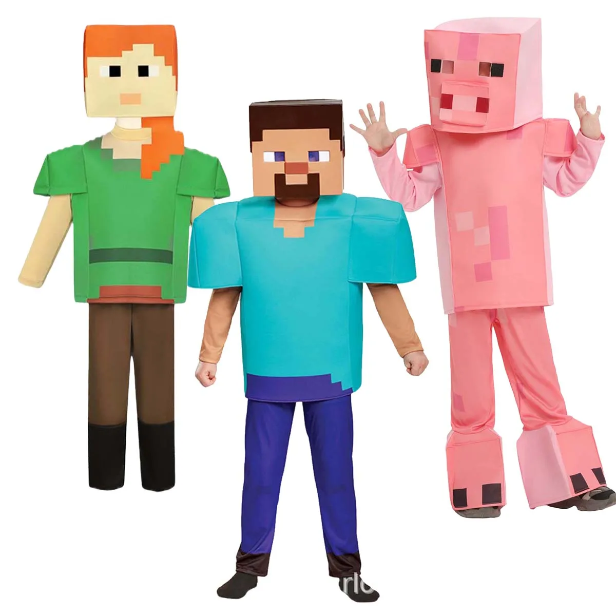 

Halloween Classic Game Deluxe Kid Armor Steve Costume