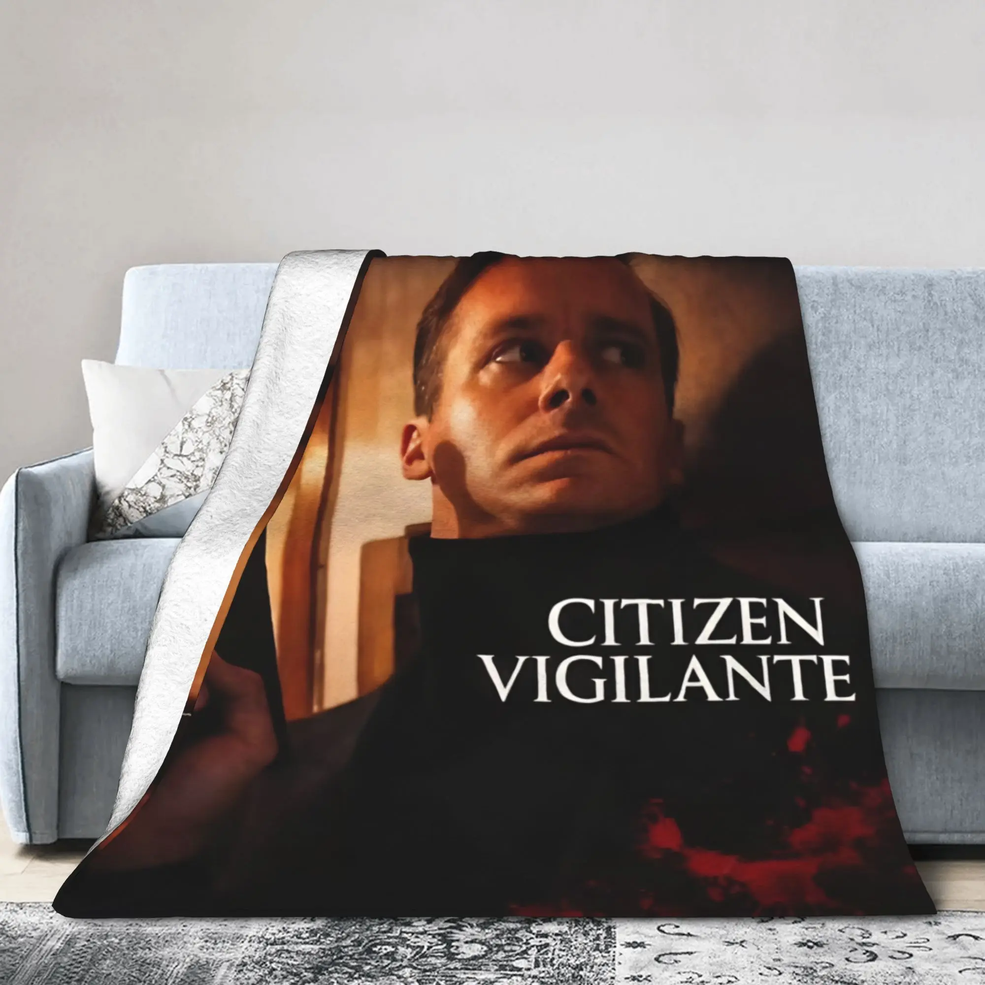 Citizen Vigilante Armie Hammer  Stuff Blanket Lightweight Thin Fleece  Throw Blankets Comfortable Rug Piece