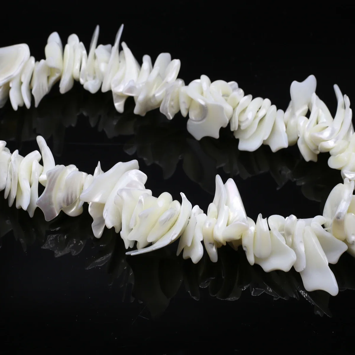 

20-24mmBig White Shell Irregular Natural Freshwater Bead Exquisite Women Jewelry Making DIY Necklace Bracelet Earrings Accessory
