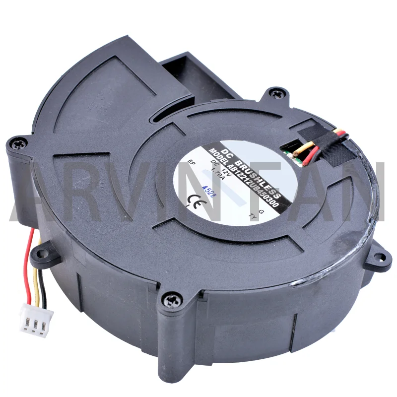 Brand New Original AB12212UB450300 12V 1.70A Double Ball High Air Volume Centrifugal Turbine Blower Cooling Fan