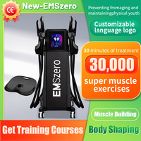 Professional Emszero Body Sculpt Machine Neo RF EMS Slimming Device for Muscle Stimulation Hiemt Fat Reduction CE Certified