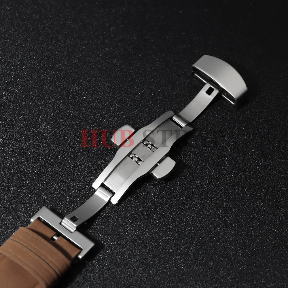 18mm 20mm 22mmBreathable Porous Quick Release Matte Vintage Racing Leather Watch Straps for Seiko for Rolex Universal Watchbands
