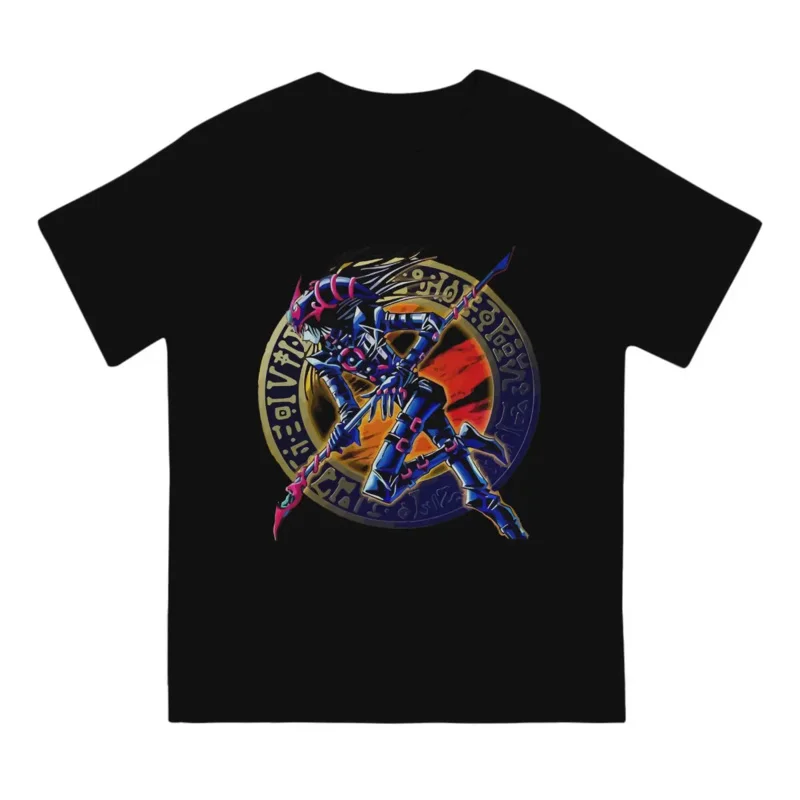 Dark Magician of Chaos T-Shirts for Men Yu Gi Oh Duel Monsters Cards Crazy Tee Shirt O Neck Short Sleeve T Shirts