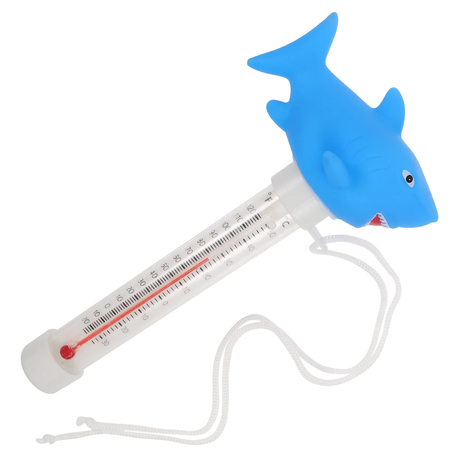 ميزان حرارة حوض السمك العائم، تصميم حيوان المحيط اللطيف، مقياس دقيق لدرجة حرارة الماء لحوض السباحة والزواحف #1