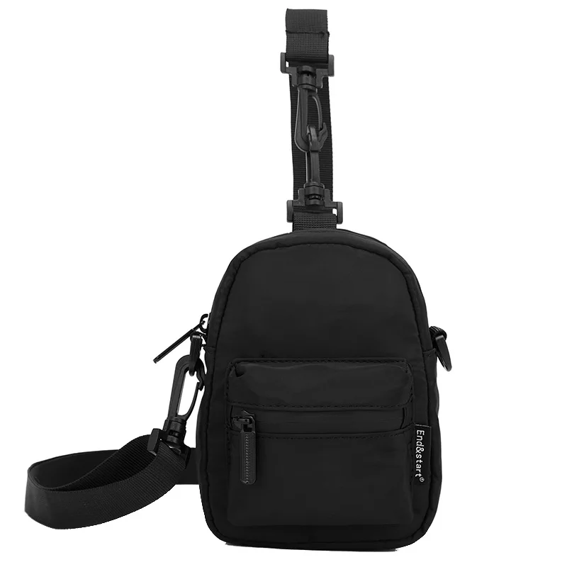 Borsa a tracolla da uomo piccola borsa a tracolla moda petto Rig uomo Mini borse a tracolla per uomo 2023 borsa portamonete borsa da viaggio per studenti