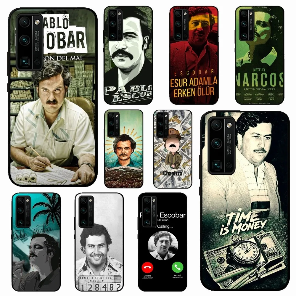 

Narcos TV Series Pablo Escobar Phone Case For Huawei Honor 10 Lite 9 20 7A 9X 30 50 60 70 Pro Plus Soft Silicone Cover