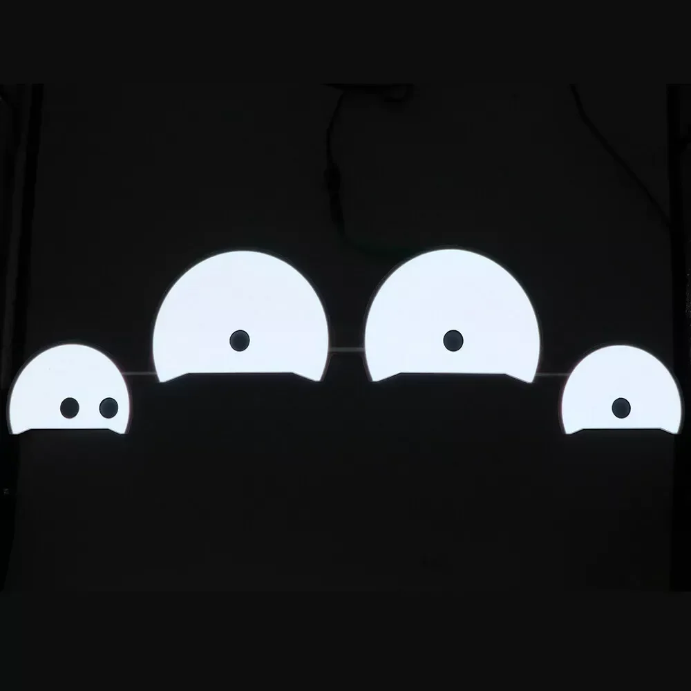 White EL Panel for Dodge Challenger Magnum Charger Gauge Cluster