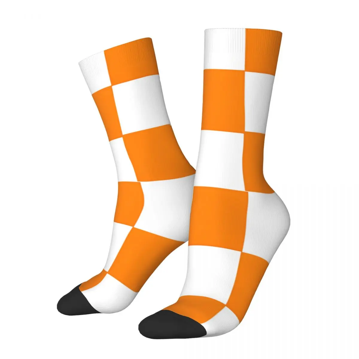 Chaussettes de compression Elin Tennessee Volunteers pour hommes, Checkerboxes, Harajuku, Quality Pattern Crew, Nouveauté