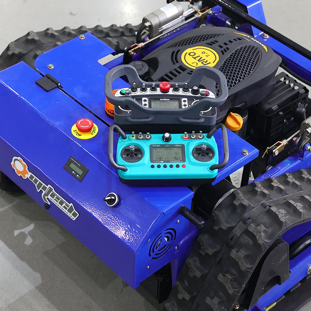 Hot Sale Customized Industrial Mini Weeder & Snow Removal Tool - 9.5 HP Remote Control with Enhanced Blade, 200m Range & High Tr