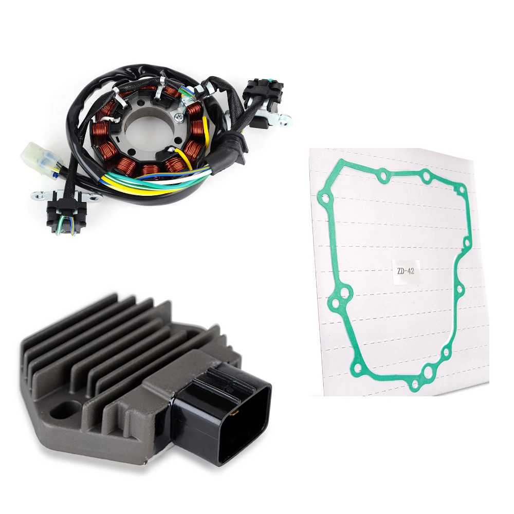 Stator Coil + Regulator Rectifier Gasket Kit for Honda CRF250 CRF250R 2010 2011 2012 31120-MEN-A42 31600-MEN-A31 11395-KRN-A40