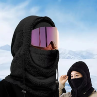 Unisex Insulated Balaclava Hat Winter Windproof Fleece Face Cover Outdoor Sports Neck Cover for Cold Weather Running Cycling