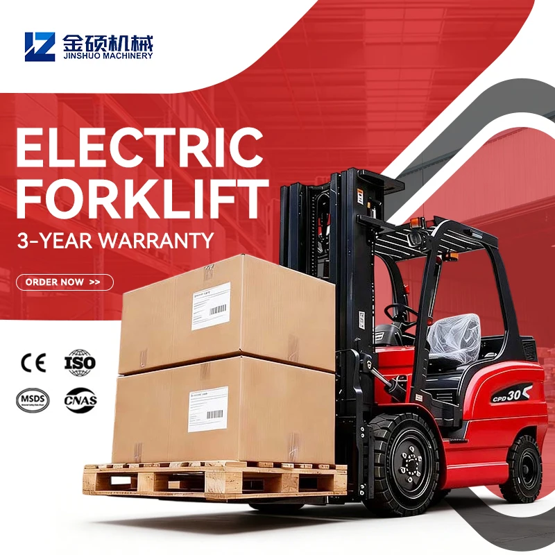 

Factory Price 2.5T Electric Forklift, 3m Lift Height, Lithium Battery, Wide Field of View, Customizable Options