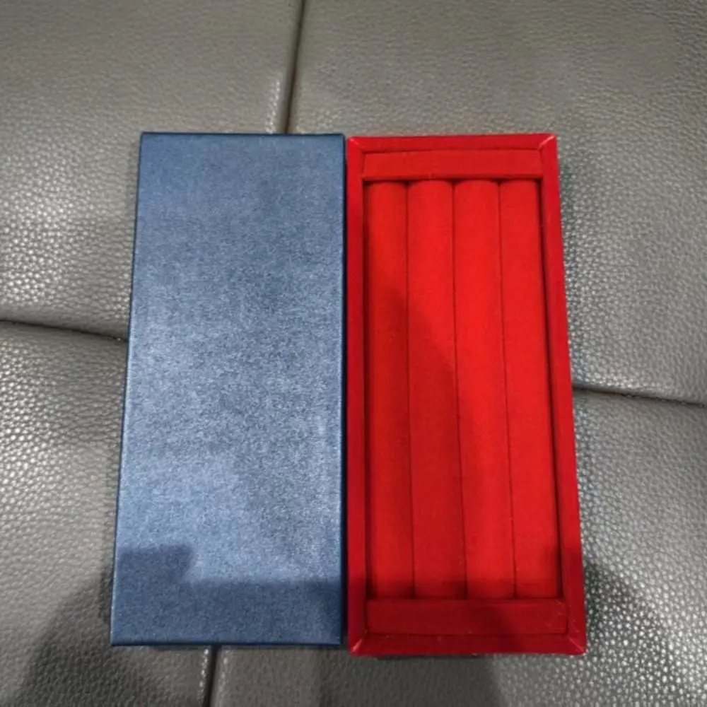 

Fashion PU Velvet Rings Earrings Organizer Mini Flannelette Jewelry Display Holder Bracelets Necklaces Velvet Jewelry Tray Gifts