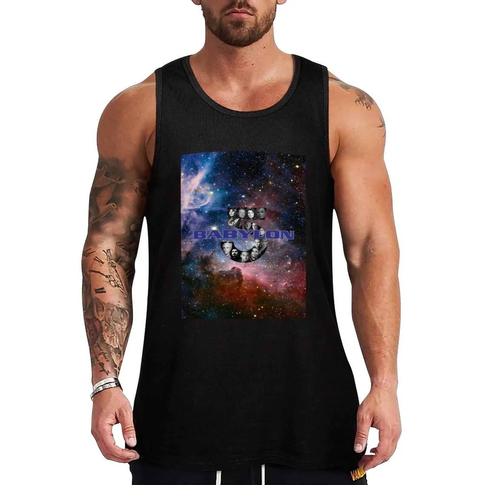 Babylon 5 Tank Top t-shirt for man anime gym